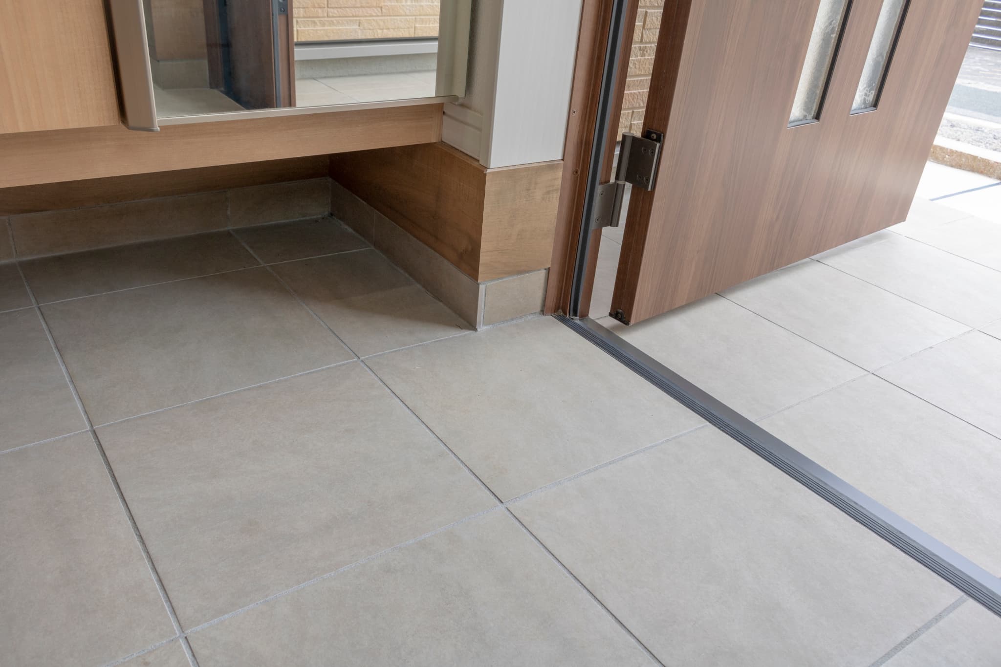 ノンステップ玄関